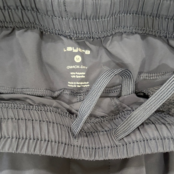 Men's Layer 8 Navy and Tan Shorts - Picture 3 of 8